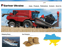 Tablet Screenshot of gartner-ukraine.com